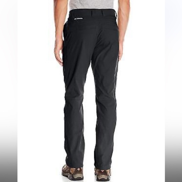 Columbia Mens Royce Peak Black OmniShield Articulate Knee Flex Nylon Pants 38x32 - Picture 15 of 15
